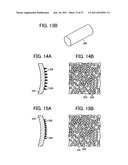 DEVELOPMENT ROLLER INCLUDING A DEVELOPMENT SLEEVE, SURFACE TREATMENT     DEVICE THAT TREATS AN OUTER SURFACE OF THE DEVELOPMENT SLEEVE AND WIRE     MEMBER THAT ROUGHENS THE OUTER SURFACE OF THE DEVELOPMENT SLEEVE diagram and image