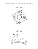 DEVELOPMENT ROLLER INCLUDING A DEVELOPMENT SLEEVE, SURFACE TREATMENT     DEVICE THAT TREATS AN OUTER SURFACE OF THE DEVELOPMENT SLEEVE AND WIRE     MEMBER THAT ROUGHENS THE OUTER SURFACE OF THE DEVELOPMENT SLEEVE diagram and image