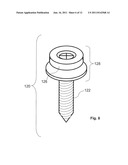 SNAP HAVING A DRILL GUIDE FOR SURFACE COVER diagram and image