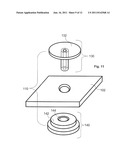 SNAP HAVING A DRILL GUIDE FOR SURFACE COVER diagram and image