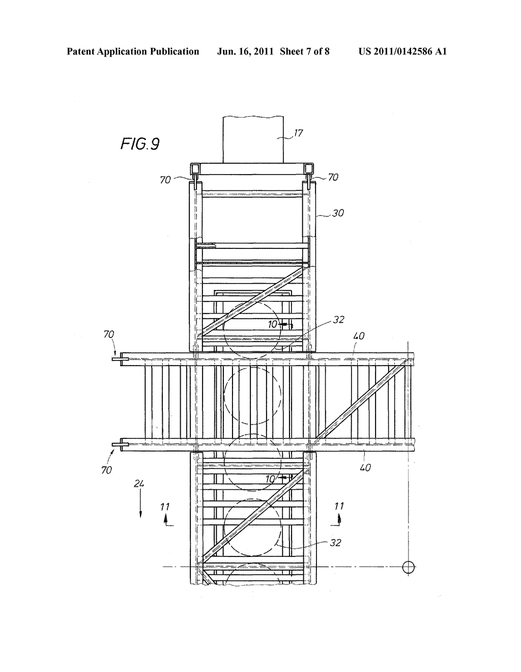 Mobile Oil Field Rig With Air Bearing Transport - diagram, schematic, and image 08