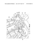 LOW-PRESSURE STEAM TURBINE HOOD AND INNER CASING SUPPORTED ON CURB     FOUNDATION diagram and image