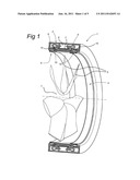 BEARING STRUCTURE AND SCREW PROVIDED WITH A BEARING STRUCTURE OF THIS TYPE diagram and image