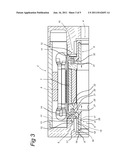 BEARING STRUCTURE AND SCREW PROVIDED WITH A BEARING STRUCTURE OF THIS TYPE diagram and image