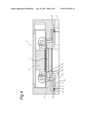 BEARING STRUCTURE AND SCREW PROVIDED WITH A BEARING STRUCTURE OF THIS TYPE diagram and image