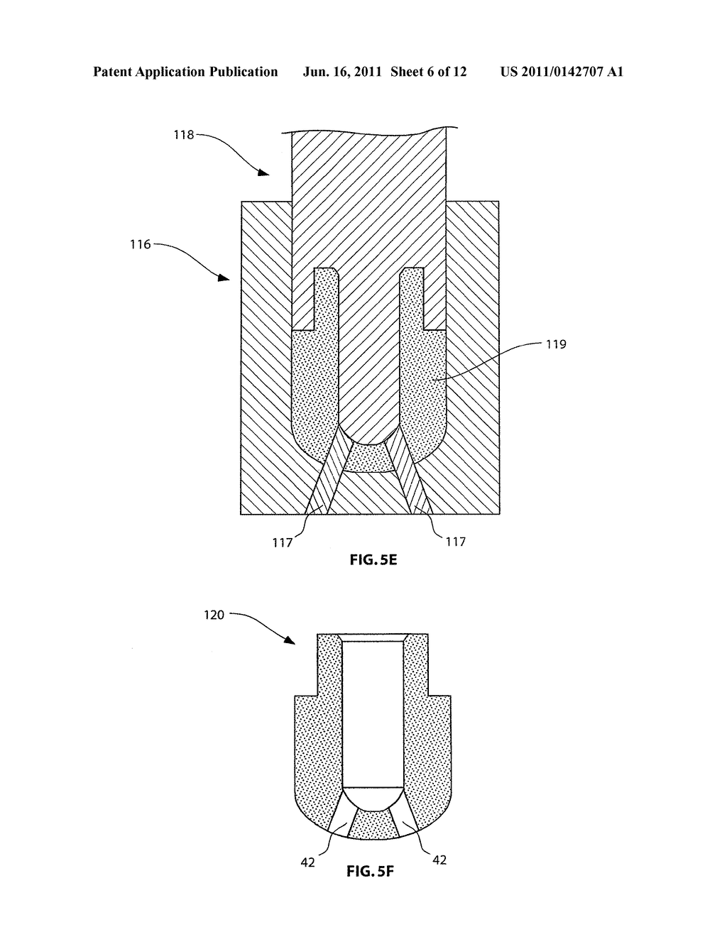 METHODS OF FORMING EARTH BORING ROTARY DRILL BITS INCLUDING BIT BODIES     HAVING BORON CARBIDE PARTICLES IN ALUMINUM OR ALUMINUM BASED ALLOY MATRIX     MATERIALS - diagram, schematic, and image 07