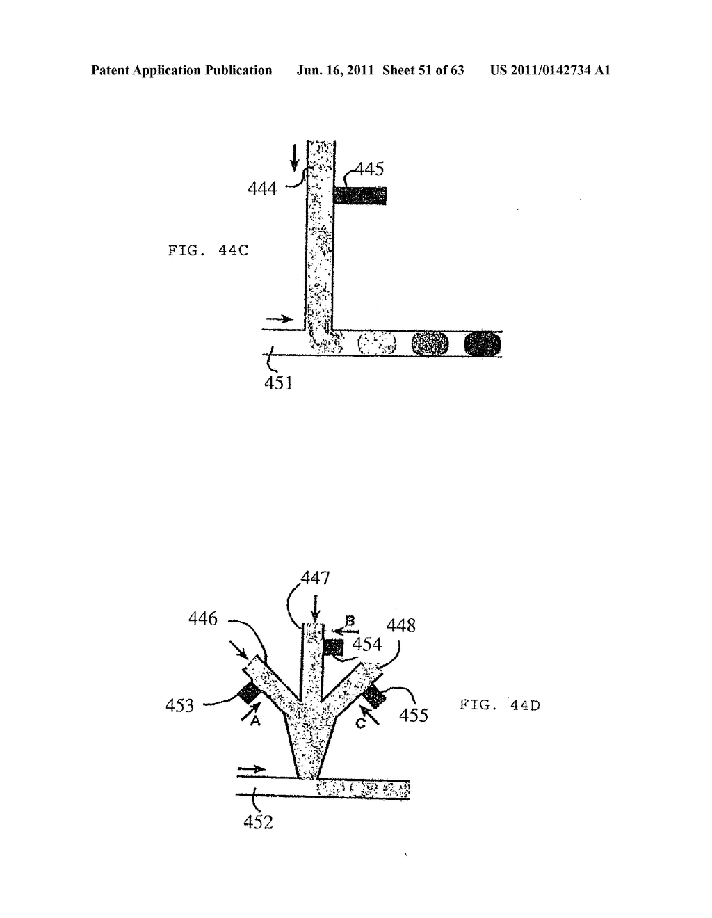 DEVICE AND METHOD FOR PRESSURE-DRIVEN PLUG TRANSPORT - diagram, schematic, and image 52