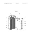 NONAQUEOUS ELECTROLYTE SECONDARY BATTERY diagram and image