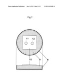 TEST DEVICE FOR MEMBRANE ASSAY COMPRISING REFERENCE DISPLAY SECTION diagram and image