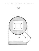 TEST DEVICE FOR MEMBRANE ASSAY COMPRISING REFERENCE DISPLAY SECTION diagram and image