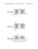 PRODUCTION OF TSV INTERCONNECTION STRUCTURES MADE UP OF AN INSULATING     CONTOUR AND A CONDUCTIVE ZONE SITUATED IN THE CONTOUR AND DISCONNECTED     FROM THE CONTOUR diagram and image