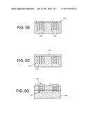 PRODUCTION OF TSV INTERCONNECTION STRUCTURES MADE UP OF AN INSULATING     CONTOUR AND A CONDUCTIVE ZONE SITUATED IN THE CONTOUR AND DISCONNECTED     FROM THE CONTOUR diagram and image