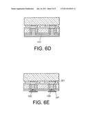 PRODUCTION OF TSV INTERCONNECTION STRUCTURES MADE UP OF AN INSULATING     CONTOUR AND A CONDUCTIVE ZONE SITUATED IN THE CONTOUR AND DISCONNECTED     FROM THE CONTOUR diagram and image