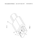 RELEASABLY ENGAGING HIGH DEFINITION MULTIMEDIA INTERFACE PLUG diagram and image