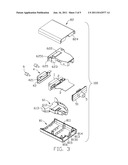 CABLE CONNECTOR ASSEMBLY WITH A FRONT SHELL diagram and image