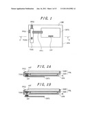 Display device having a board for a connector for inputting of video data     and a board for mounting a display control circuit and manufacturing     method thereof diagram and image