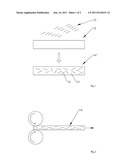 METHOD FOR THE PRODUCTION OF A FIBER COMPOSITE COMPONENT, AND SEMIFINISHED     TEXTILE PRODUCT THEREFOR diagram and image