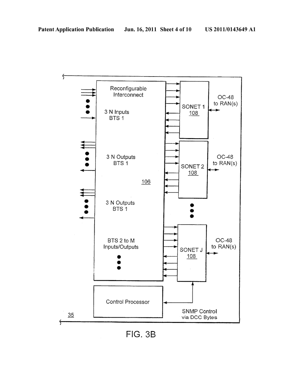 MULTIPROTOCOL ANTENNA SYSTEM FOR MULTIPLE SERVICE PROVIDER-MULTIPLE AIR     INTERFACE CO-LOCATED BASE STATIONS - diagram, schematic, and image 05