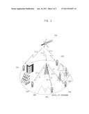 METHOD OF ESTABLISHING COMMUNICATION LINK BETWEEN A MOBILE EARTH STATION     AND A SATELLITE OF MSS AND APPARATUS THEREFOR diagram and image