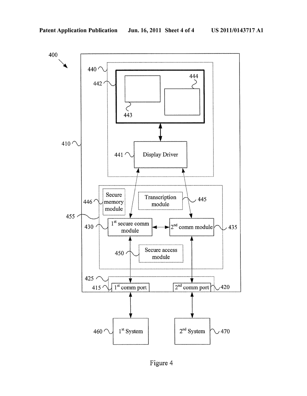 SECURE USER INTERFACE IN A SHARED RESOURCE ENVIRONMENT - diagram, schematic, and image 05