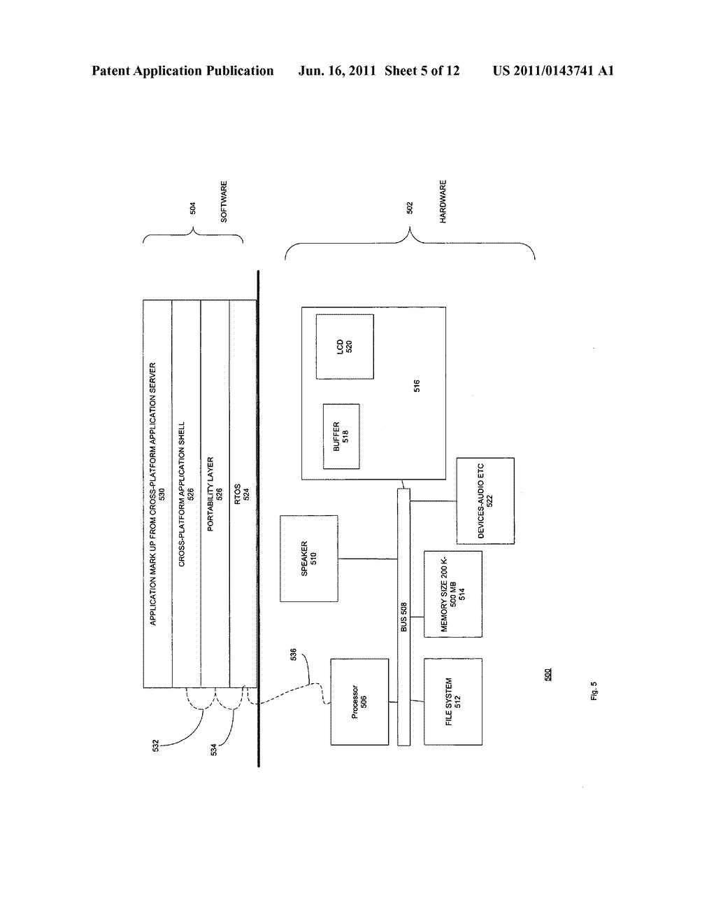 SYSTEM AND METHOD FOR CROSS-PLATFORM APPLICATIONS ON A WIRELESS PHONE - diagram, schematic, and image 06