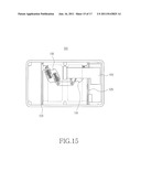 SLIDING TYPE PORTABLE TERMINAL diagram and image