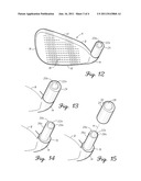 Golf Club Heads With Hosel Weights and Related Methods diagram and image