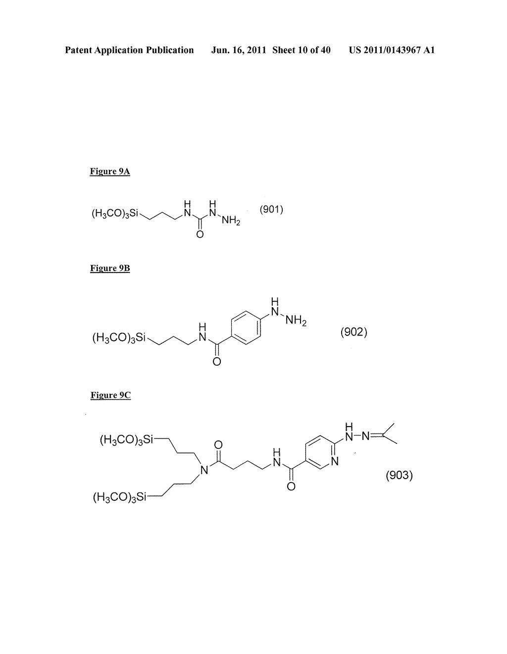 SURFACE MODIFICATIONS AND METHODS FOR THEIR SYNTHESIS AND USE - diagram, schematic, and image 11