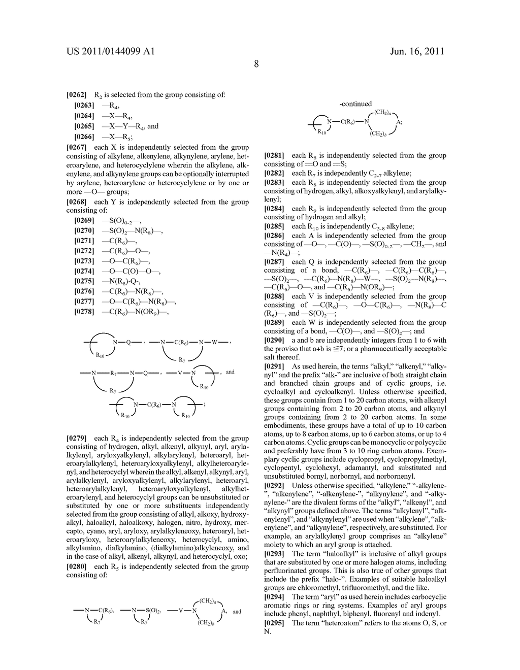 ARYLOXY AND ARYLALKYLENEOXY SUBSTITUTED IMIDAZOQUINOLINES - diagram, schematic, and image 09