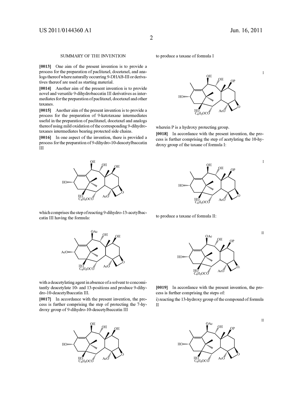 PREPARATION OF TAXANES FROM 9-DIHYDRO-13-ACETYLBACCATION III - diagram, schematic, and image 03