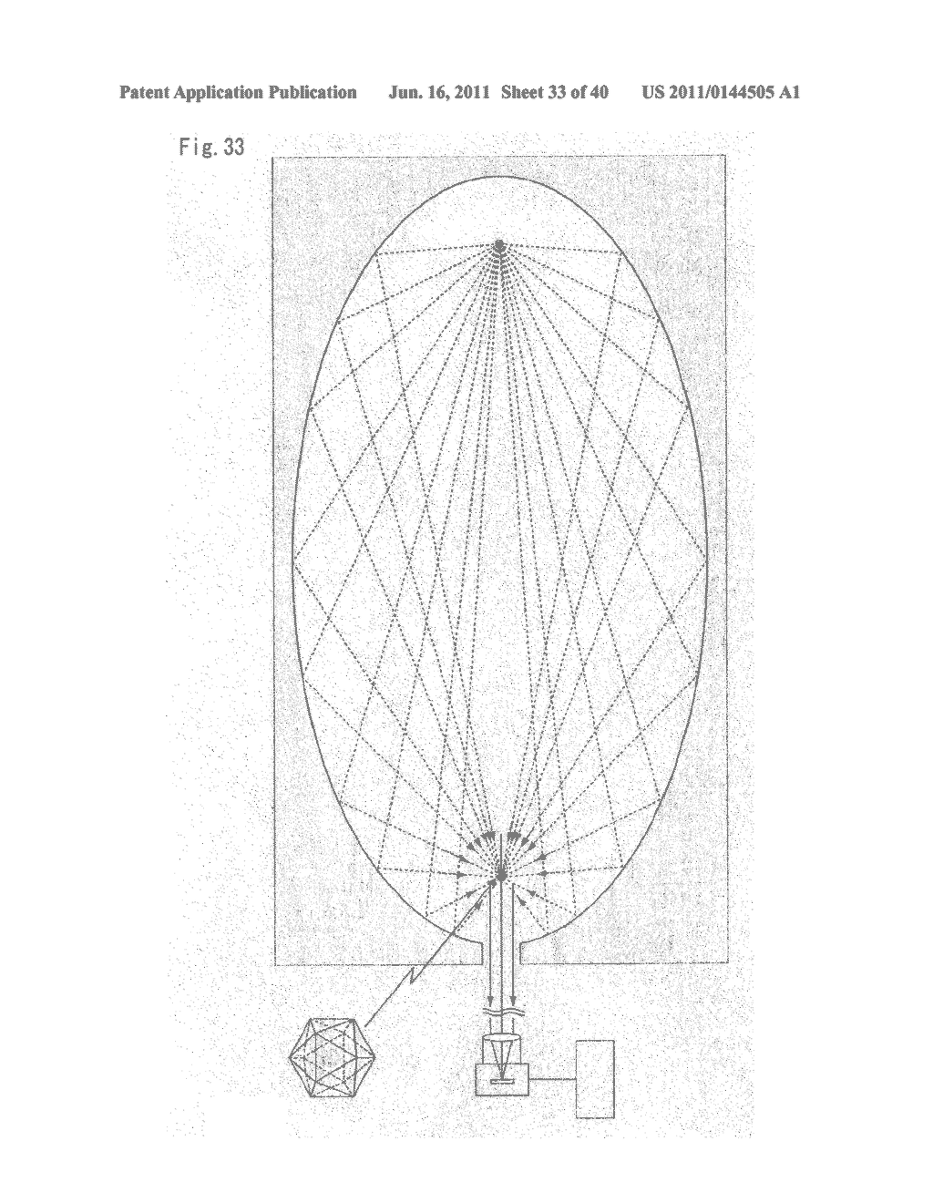 OPTICAL DEVICE AND METHOD FOR SHAPE AND GRADIENT DETECTION AND/OR     MEASUREMENT AND ASSOCIATED DEVICE - diagram, schematic, and image 34