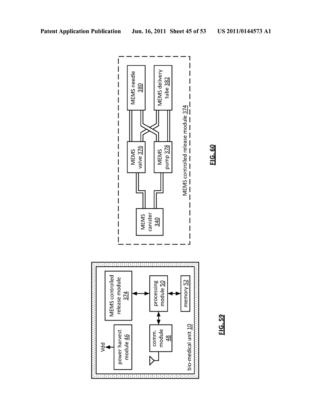 BIO-MEDICAL UNIT SYSTEM FOR MEDICATION CONTROL - diagram, schematic, and image 46