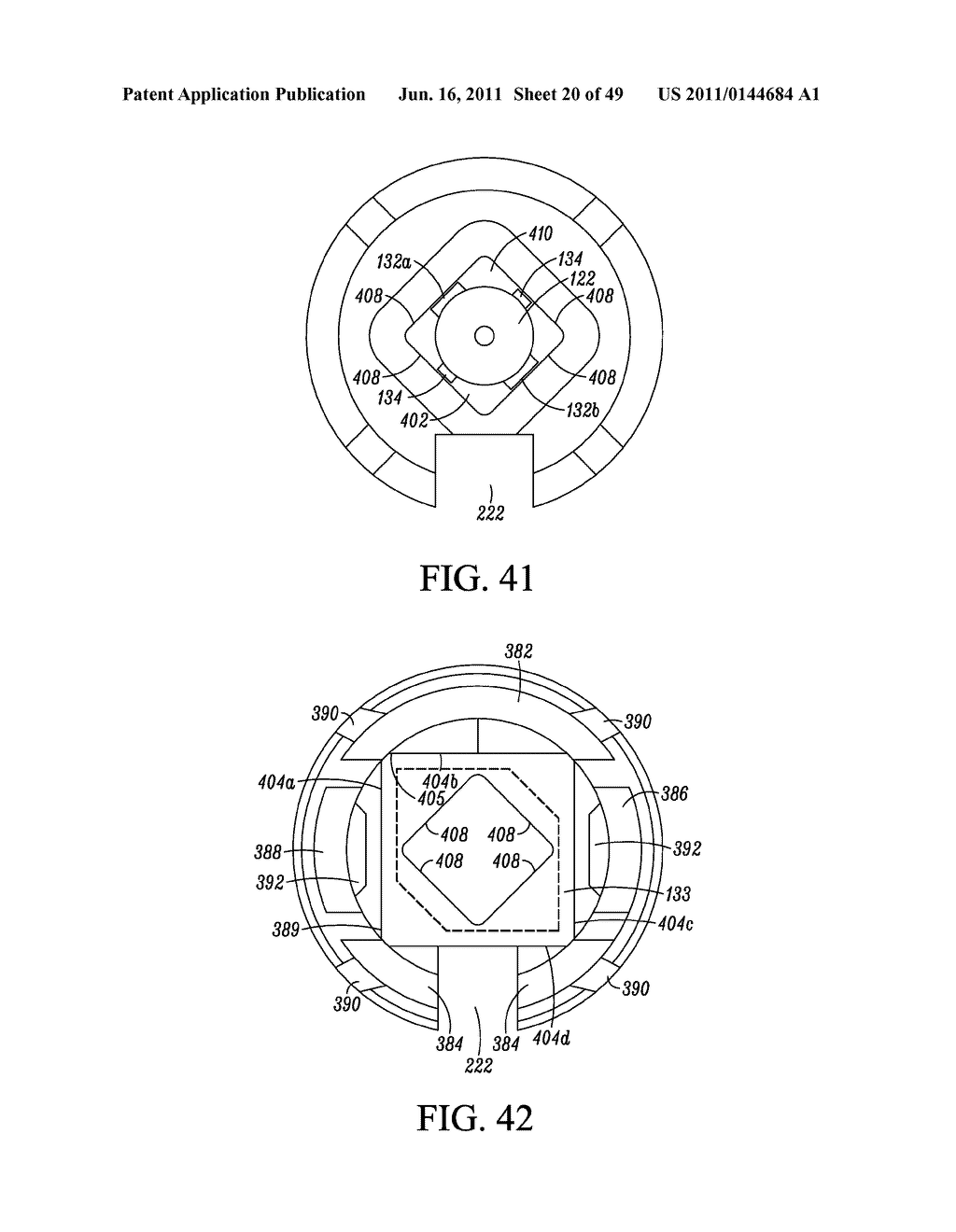 LANCING DEVICES HAVING DEPTH ADJUSTMENT ASSEMBLY - diagram, schematic, and image 21