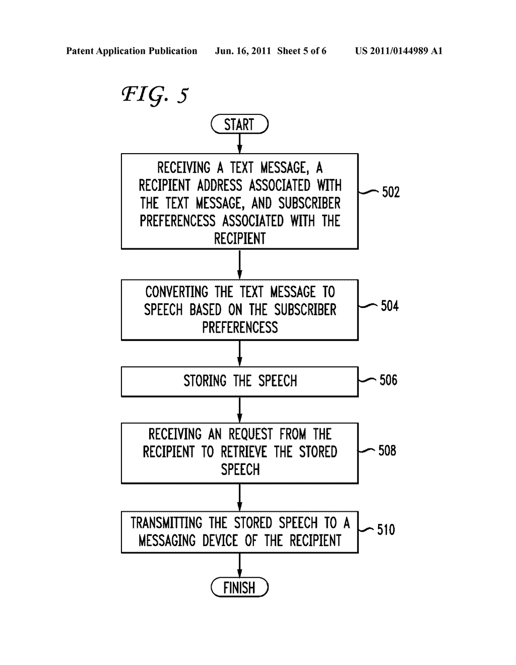 SYSTEM AND METHOD FOR AUDIBLE TEXT CENTER SUBSYSTEM - diagram, schematic, and image 06