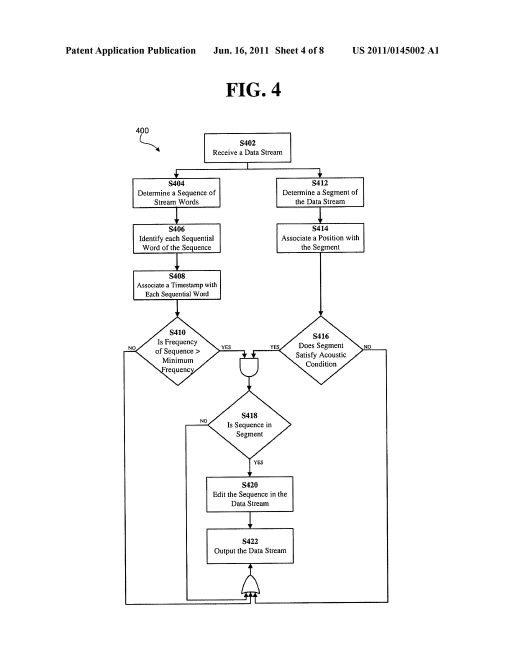 AUTOMATIC DETECTION OF AUDIO ADVERTISEMENTS - diagram, schematic, and image 05