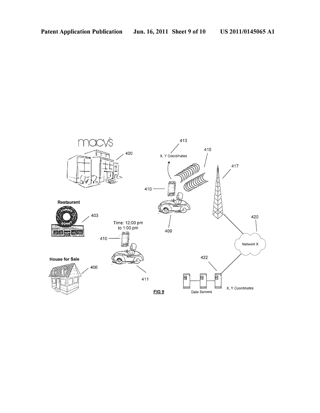 CONSUMER TARGETED ADVERTISING THROUGH NETWORK INFRASTRUCTURE - diagram, schematic, and image 10