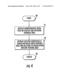 VIDEO PROCESSING SYSTEM GENERATING CORRECTED GEOSPATIAL METADATA FOR A     PLURALITY OF GEOREFERENCED VIDEO FEEDS AND RELATED METHODS diagram and image