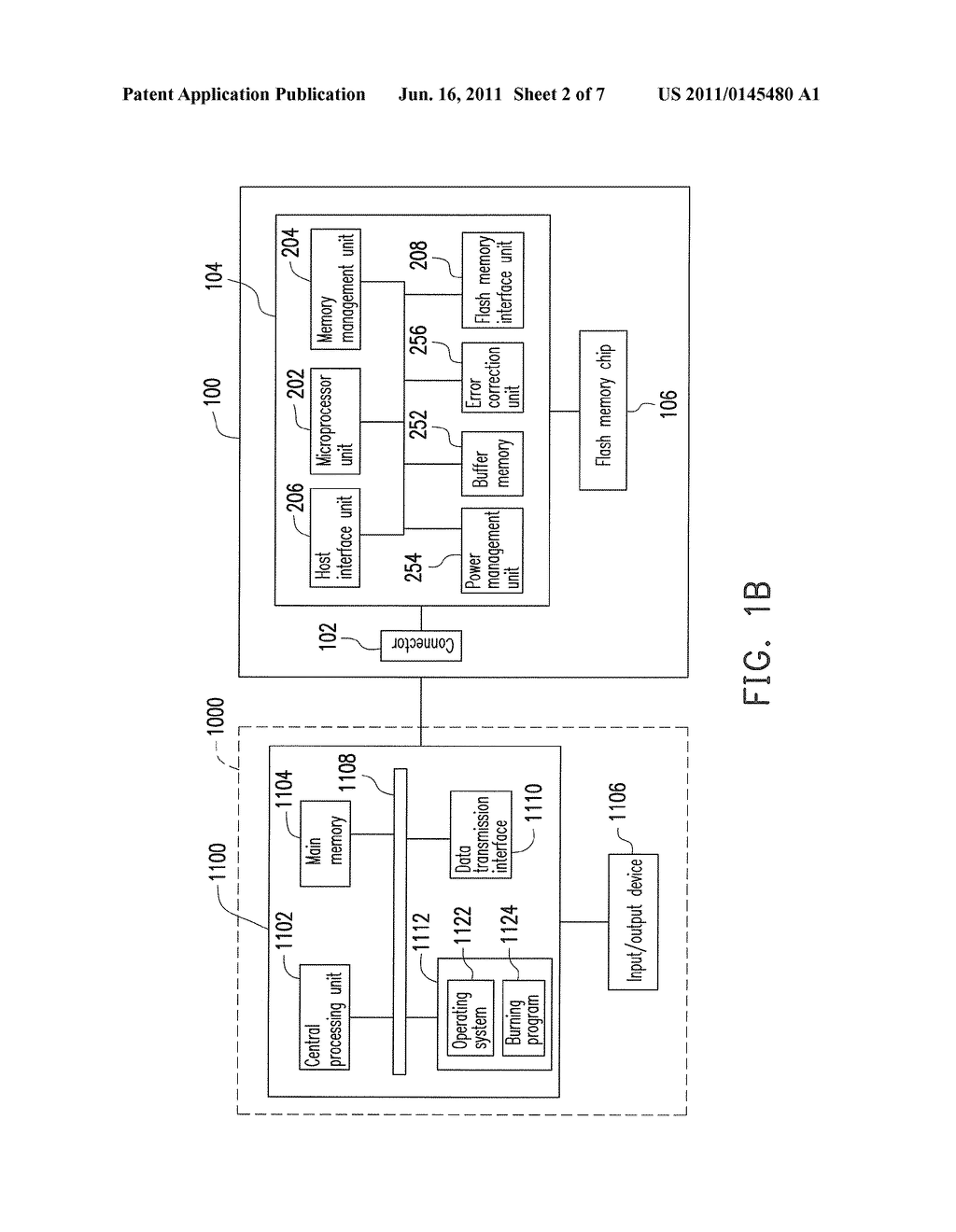 FLASH MEMORY STORAGE SYSTEM FOR SIMULATING REWRITABLE DISC DEVICE, FLASH     MEMORY CONTROLLER, COMPUTER SYSTEM, AND METHOD THEREOF - diagram, schematic, and image 03