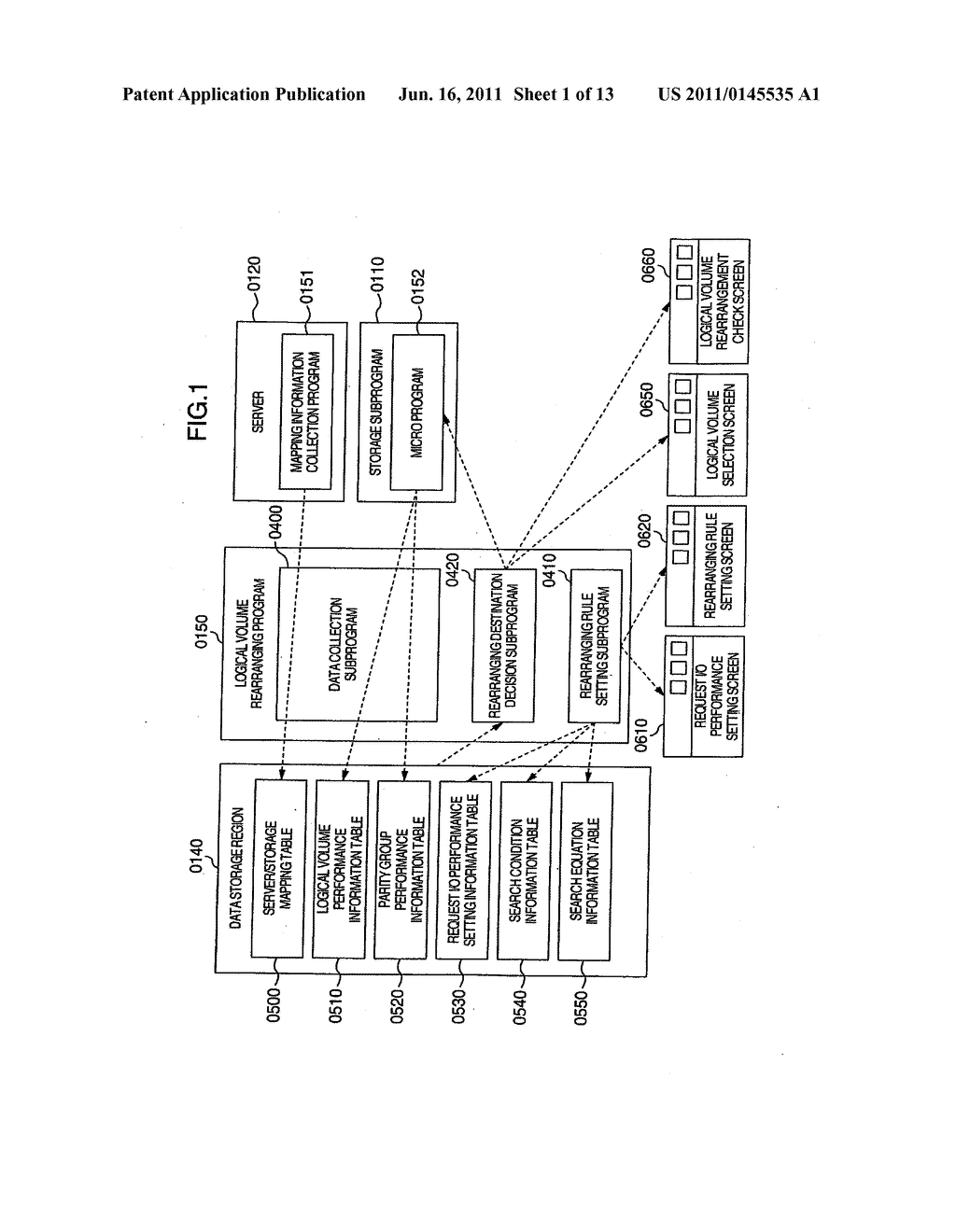 METHOD FOR REARRANGING LOGICAL VOLUME - diagram, schematic, and image 02