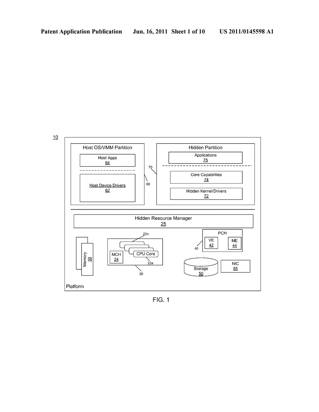 Providing Integrity Verification And Attestation In A Hidden Execution     Environment - diagram, schematic, and image 02