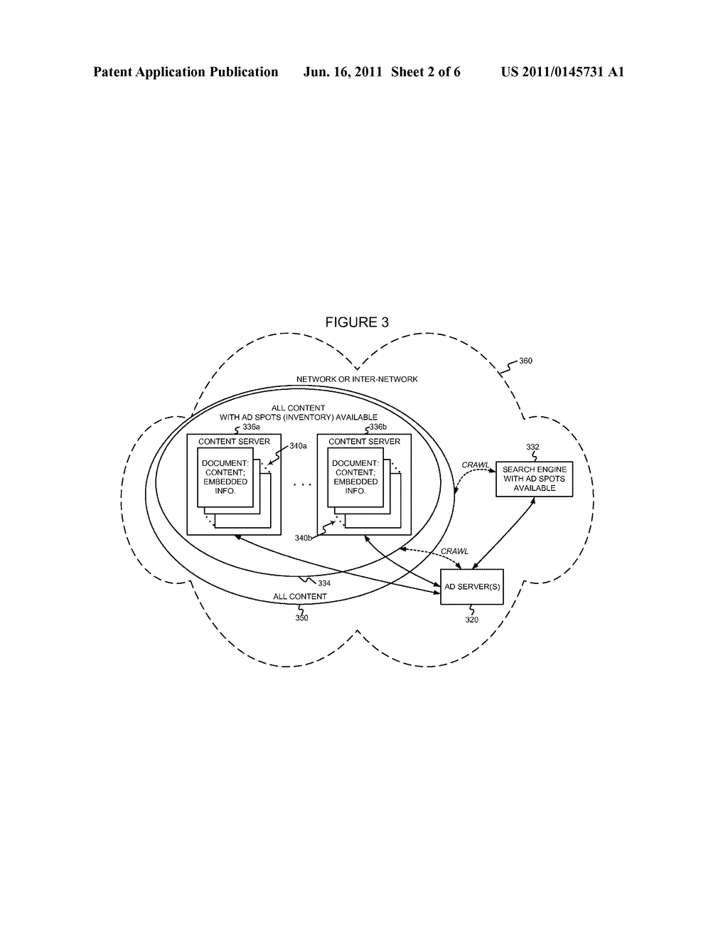 SERVING CONTENT-RELEVANT ADVERTISEMENTS WITH CLIENT-SIDE DEVICE SUPPORT - diagram, schematic, and image 03