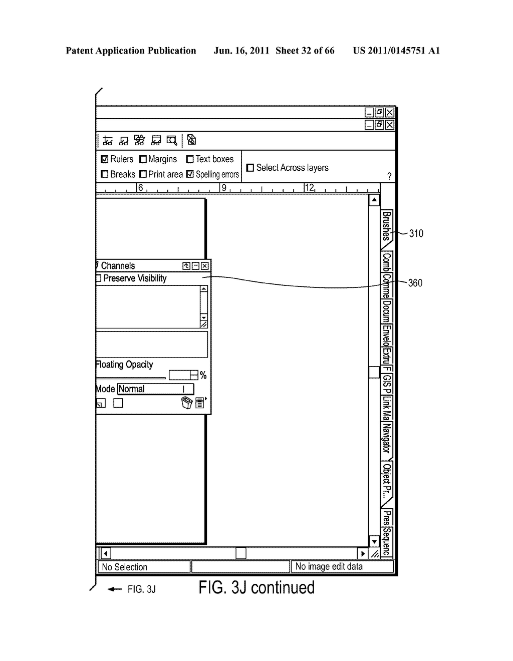 MANAGEMENT OF MULTIPLE WINDOW PANELS WITH A GRAPHICAL USER INTERFACE - diagram, schematic, and image 33