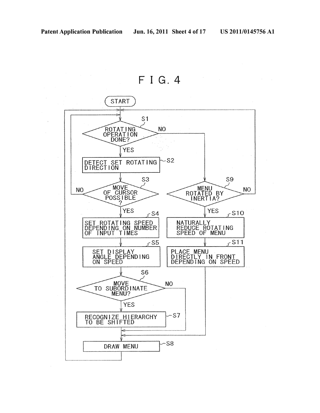 INFORMATION PROCESSING APPARATUS, INFORMATION PROCESSING APPARATUS METHOD,     AND STORAGE MEDIUM CONTAINING INFORMATION PROCESSING PROGRAM WITH ROTARY     OPERATION - diagram, schematic, and image 05