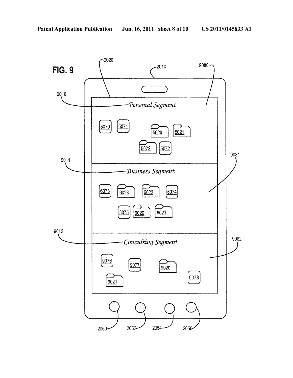 Multiple Mode Mobile Device - diagram, schematic, and image 09