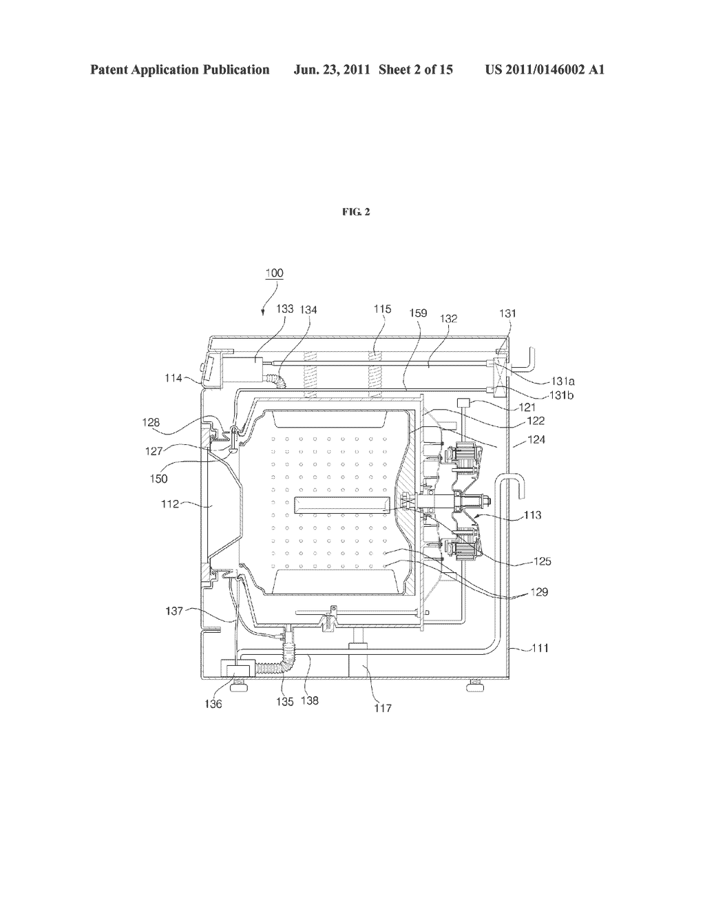 WASHING METHOD AND WASHING MACHINE - diagram, schematic, and image 03