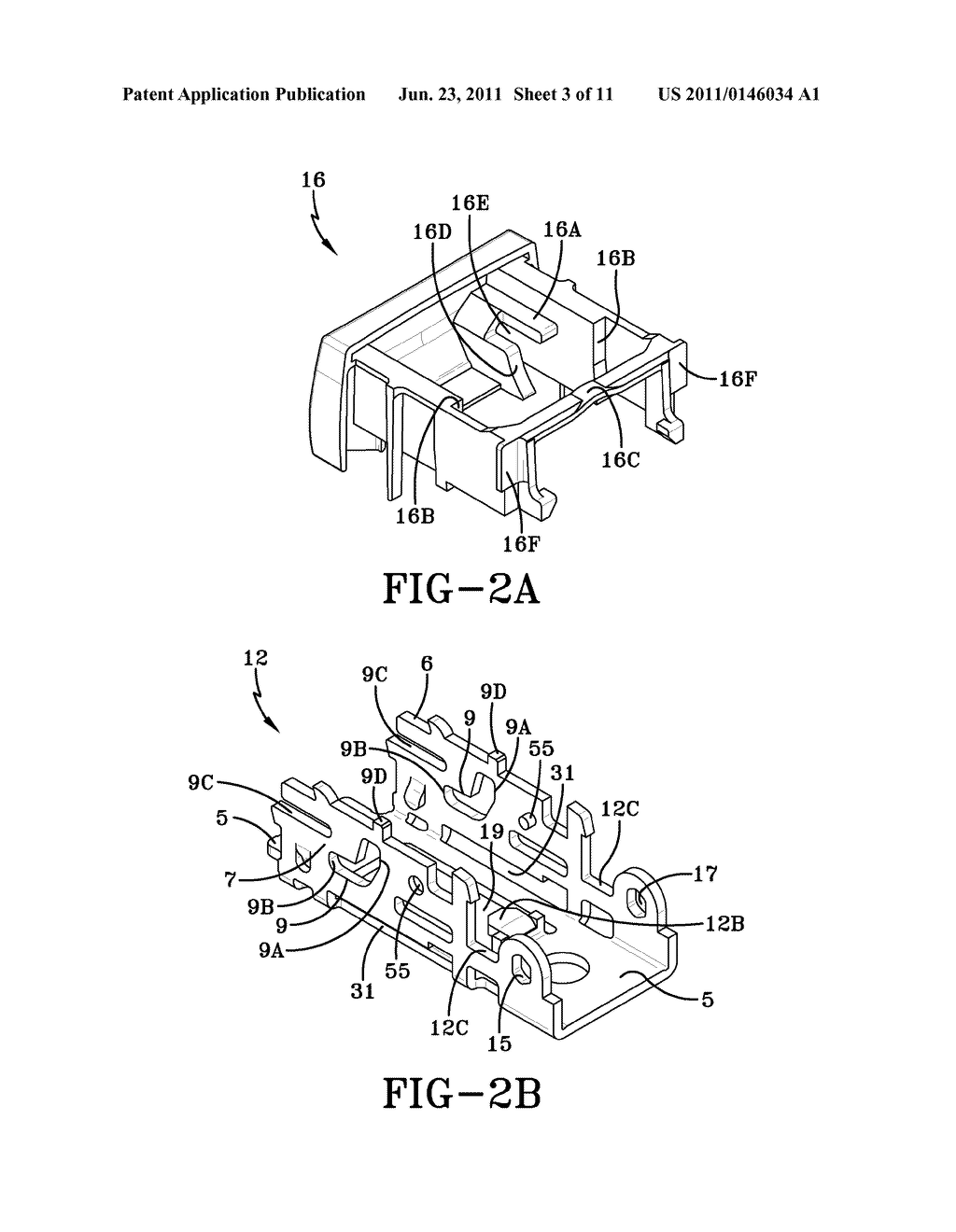 SEAT BELT BUCKLE - diagram, schematic, and image 04