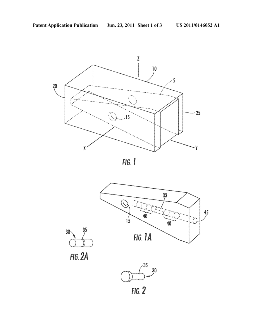 Method and Apparatus for Threadless, Hammerless Self-Aligning, Geometric     Device - diagram, schematic, and image 02