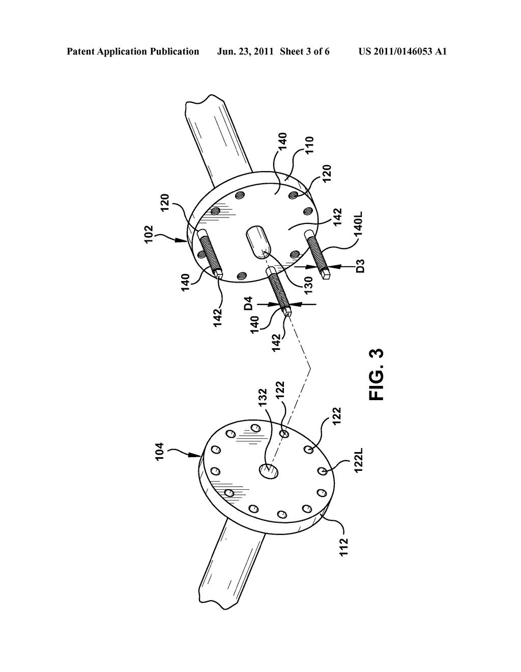 METHODS OF ASSEMBLING ROTORS HAVING NON-COMPLEMENTARY FLANGE OPENINGS - diagram, schematic, and image 04