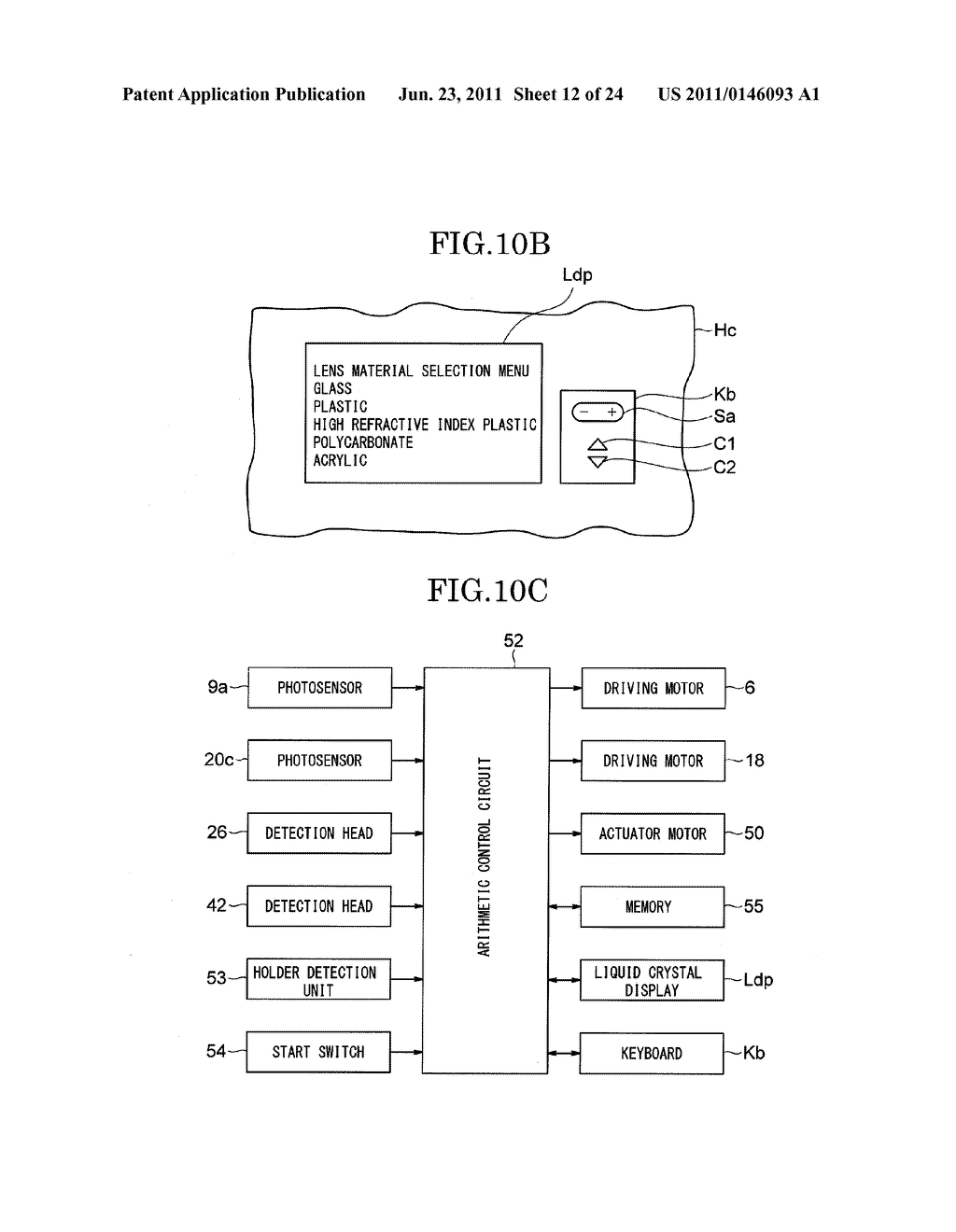 LENS SHAPE MEASUREMENT DEVICE - diagram, schematic, and image 13