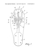 Shoe with improved fit diagram and image